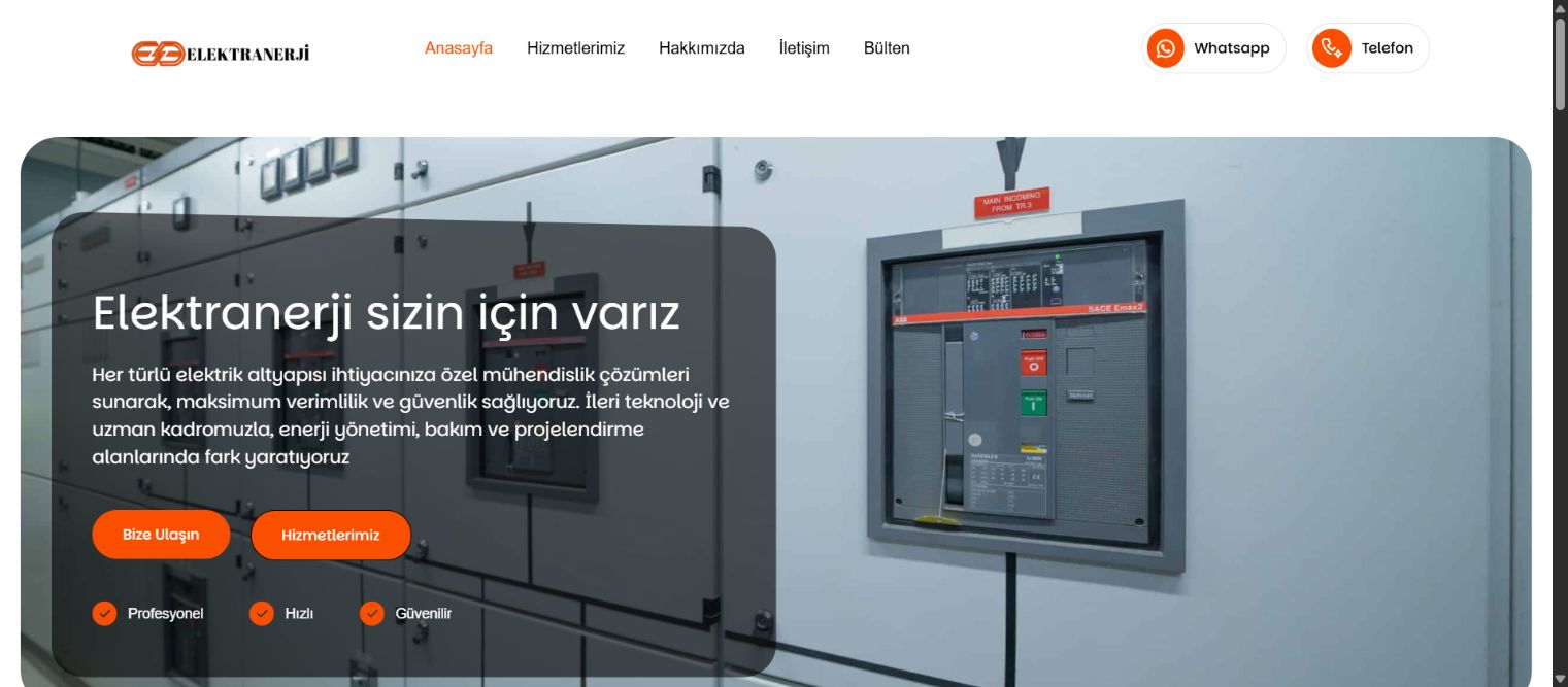 Elektranerji web sitesi